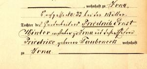 Detail Personenstandsregister Jena