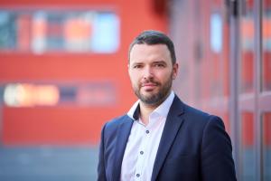 Porträt des Bürgermeisters und Dezernent Benjamin Koppe